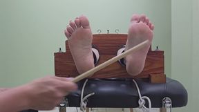 Nova's bastinado punishment (feet camera)