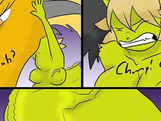 The one crave - Vore expansion transformation manga comic