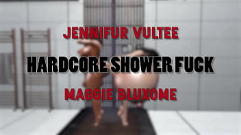 Maggie and Jenn: Hardcore Shower Sex