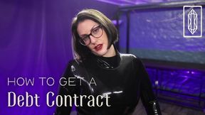 How to get a Debt Contract with Countess Diamond - SD