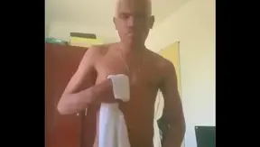 Twink 18+ Masturbates After A Steamy Pic Dura Bath Session