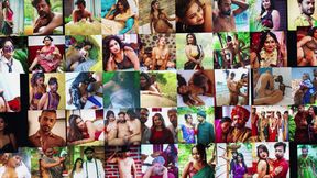 Desi Tharki Sasurji Gets Oil Massage From His Two Daughter in Law Outdoor and Fuck Them ( Hindi Audio )