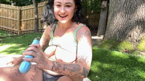 Outdoor Orgasms with Silly Behind the Scenes and Story Time