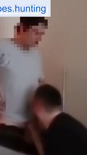 Straight Plumber Comes to Fix My Sink and Catches Me Jerking - We End Up Sucking Each Other   Clip 2