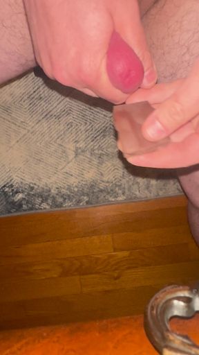 NurseTheWino Edging with Cum on Chocolate Bar