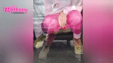 Naughty Polish girl caught pissing in public raw leaked