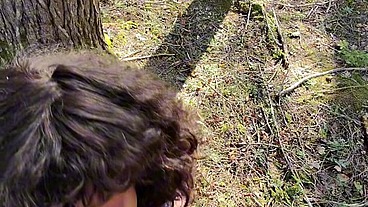 Cruising For Girlcock in the Woods POV