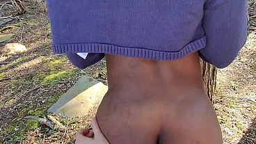 Cruising For Girlcock in the Woods POV