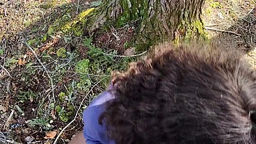 Cruising For Girlcock in the Woods POV