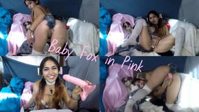 Baby Fox in Pink