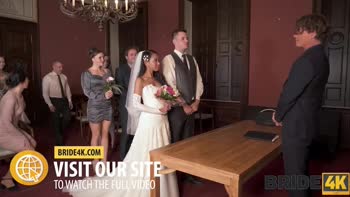 Busty Bride's Cheating Debut: Stranger Cucking Surprise