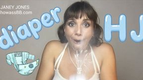 Happy Ending Diaper Change - MILF Step-Mommy HJ with Baby Powder