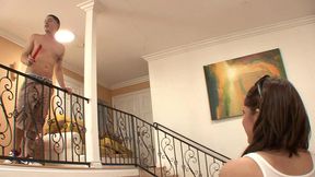 lexi bloom is a teen babysitter that takes cock for payment