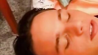 Blonde Bombshell Uses Magic Wand on her Pussy to Pass Exam with Flying Colours