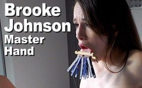 Brooke Johnson & Master hand tongue clamped climax