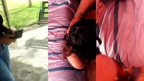 me encuentro en el parque a madre soltera, la engano y le doy dinero para follarla varias veces