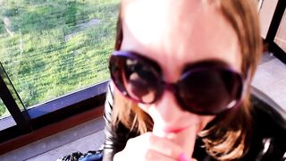 Sweet Gigantic Cock Nailed Mouth and Cunt Bdsm cougar Eva Rubber Boots
