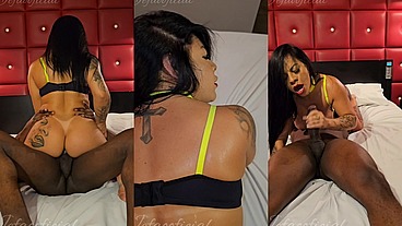 Melisa pitanga dando o cuzinho e gozando gostoso