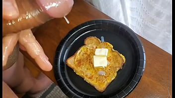 Creamy Cum makes my Breakfast French Toast taste delicious!