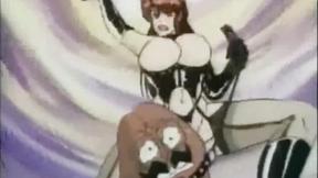 ”Blonde anime hottie rides dick before BDSM”