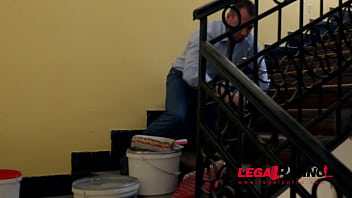 Sexy nurses Mea Melone &amp_ Coco De Mal share construction worker'_s big dick GP691