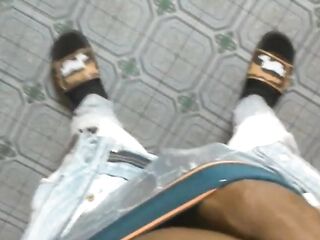 DRY HUMP ON LARGE SHLONG IN PANTIES UNTIL MOIST