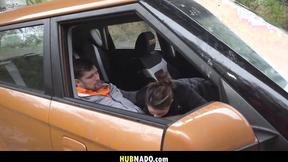 ”Lame driving college girl fucking big cocked instructor - Tiny Tina”