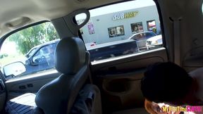 Ava Littles first car fuck
