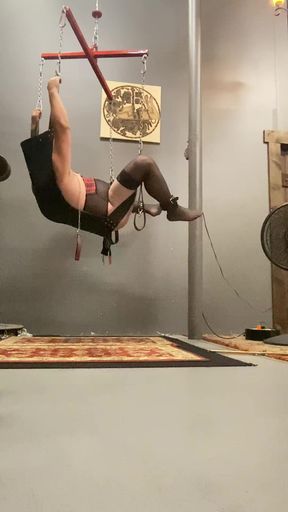 Sissy Handsfree Cums Prematurely in Chastity During Pegging and I Humiliate Him