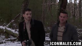 Damon Andros gulps down every drop of his stepson's cum