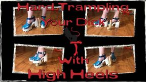 I Hard Trampling Your Dick And Balls With High Heels