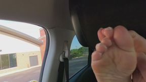 Adorable Len is tickled in my car Part2