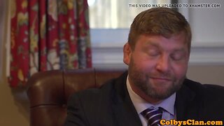 Sensual Solo Strokes: A Hot Bear Video from Colby`s Crew