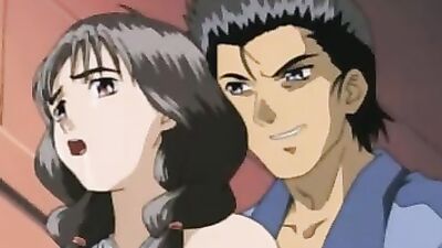 Japanese domination: Trimmed cartoon babe gets her face fucked & filled with cum