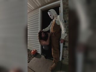 Stranger Surprises Me and Uses Me Outside