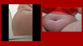 1 min 33 secs Giantess Girl Nonstop Peeing w A Curvy View
