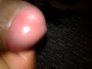Latin hairy Dick Pre-Cum and hot Cum...