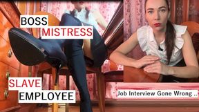 Dominant Lady Boss - Job Interview