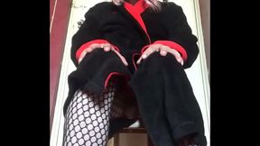 bisexual crossdresser wants for nothing more than your pee filling up his tube so he can swallow it part 3 with the 1 voting down wanker