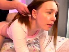 Aqua Ri - Stepsister wants to fuck. She made me cum inside