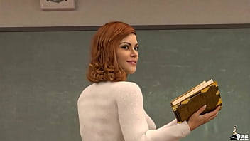 Animated 3D netorare and ecchi scenes featuring busty honeys