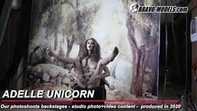 Hot Adelle Unicorn and Adelle at photoshoot xxx