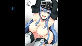 JOI Esdeath te ayuda a masturbarte