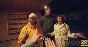 Unexpected Threesome Adventure: Wives Swap and Explore New Pleasures with Veronica Leal, Charlie Dean, and Emily Pink