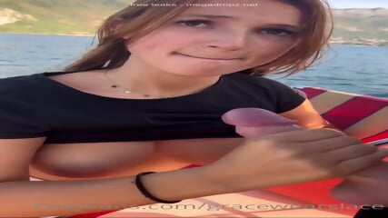 Redhead Sucks A Cock On A Boat