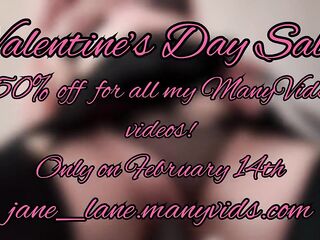 Valentine’s Day Sale!