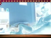 cumshoot by footjob fotr mistress Aude