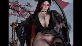 3D Big Boobs Mature MILF Got Fucked so Hard by Old Cock