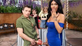 ”Johnny Palms & Victoria Grant Go Balls Deep in Football Fun”