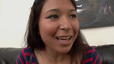Latina teen loves getting fucked by her boss at work